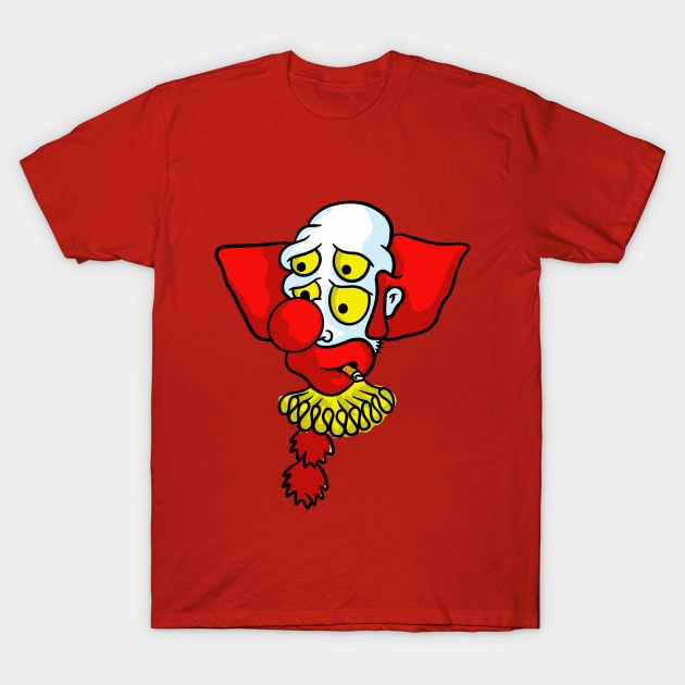 Clowns to the Left of Me T-Shirt by PrettyGoodPosters